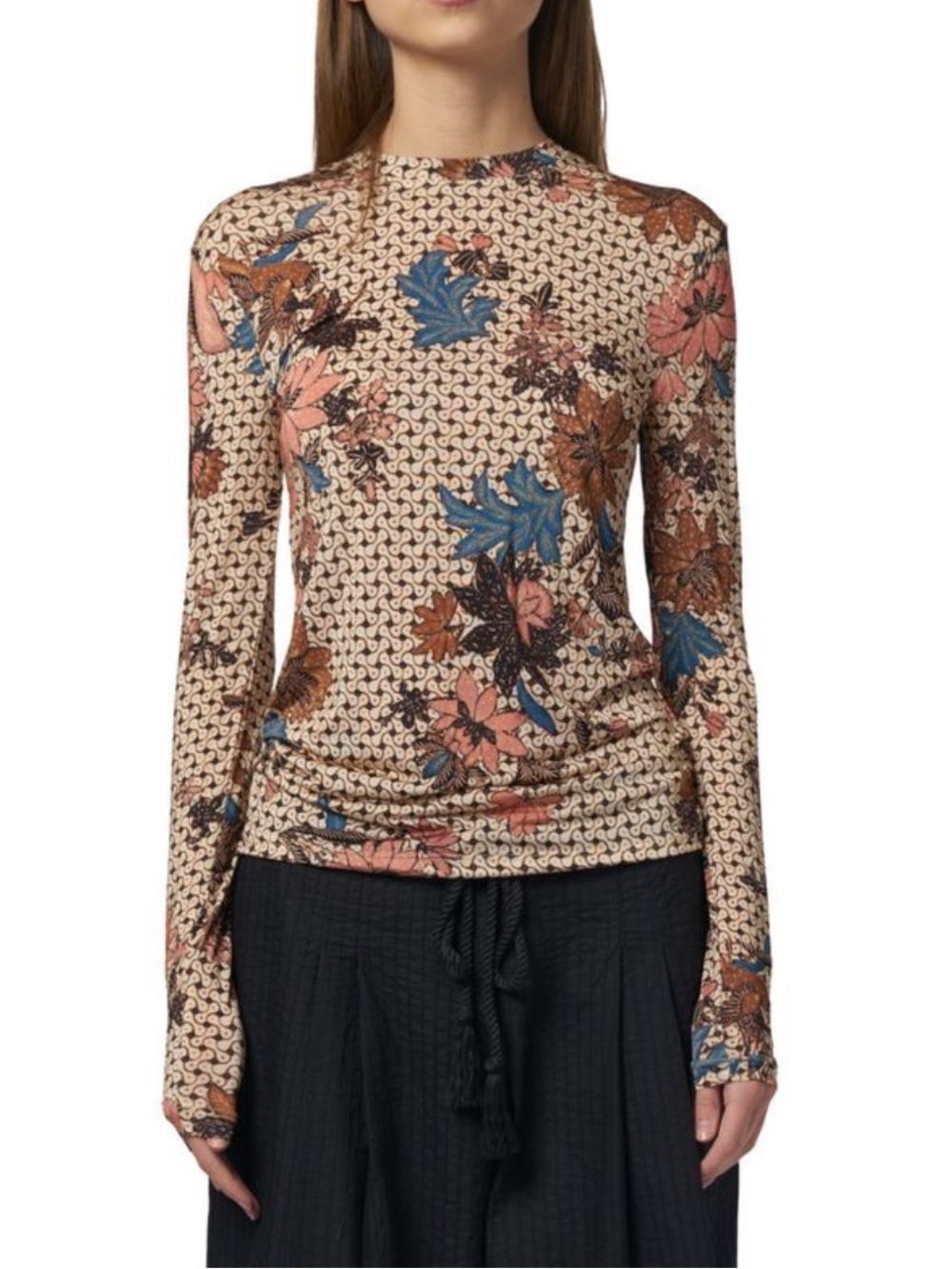 NWT Ulla Johnson Eve Long Sleeve Top Sz S